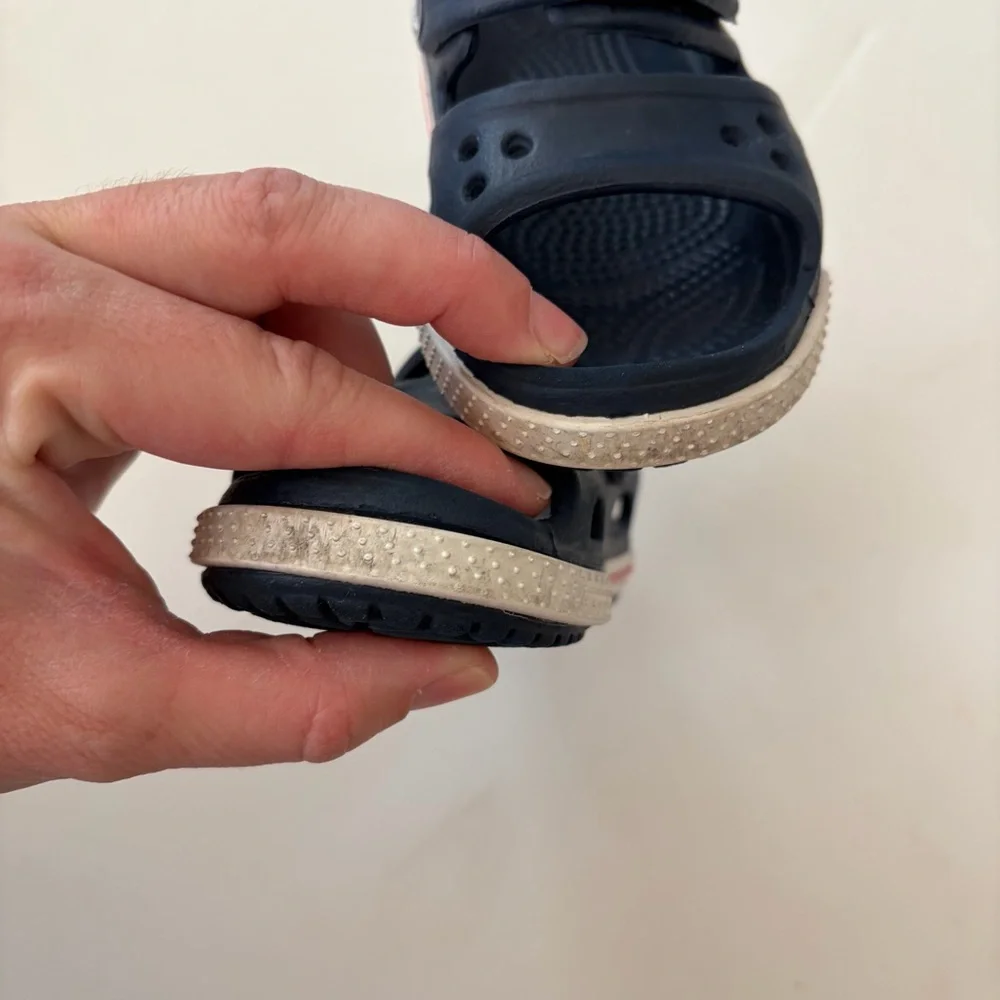 CROCS Kids Dark Blue Sandals toddler 7